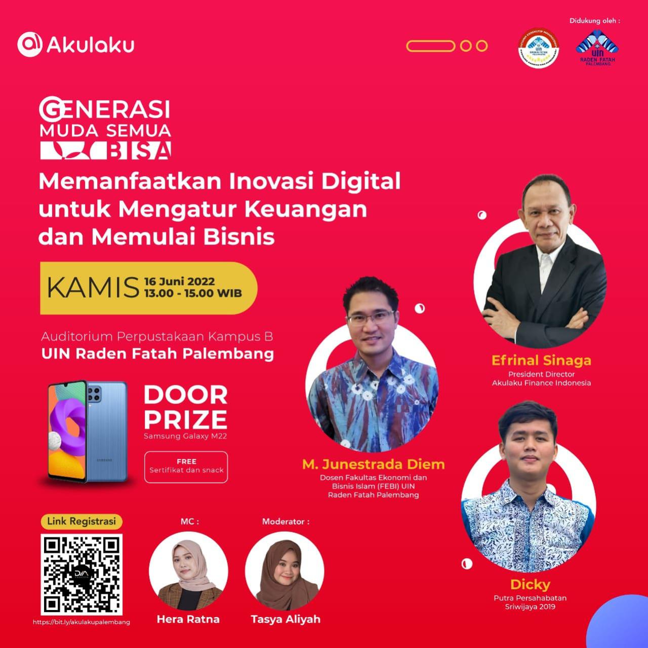 Berita Terkini Rama Trimitra Development (RTD) Talkshow di UIN Raden Fatah Palembang bersama Akulaku