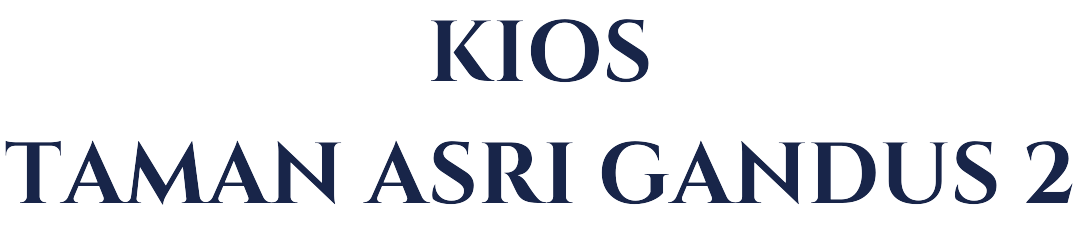 Kios Taman Asri Gandus 2