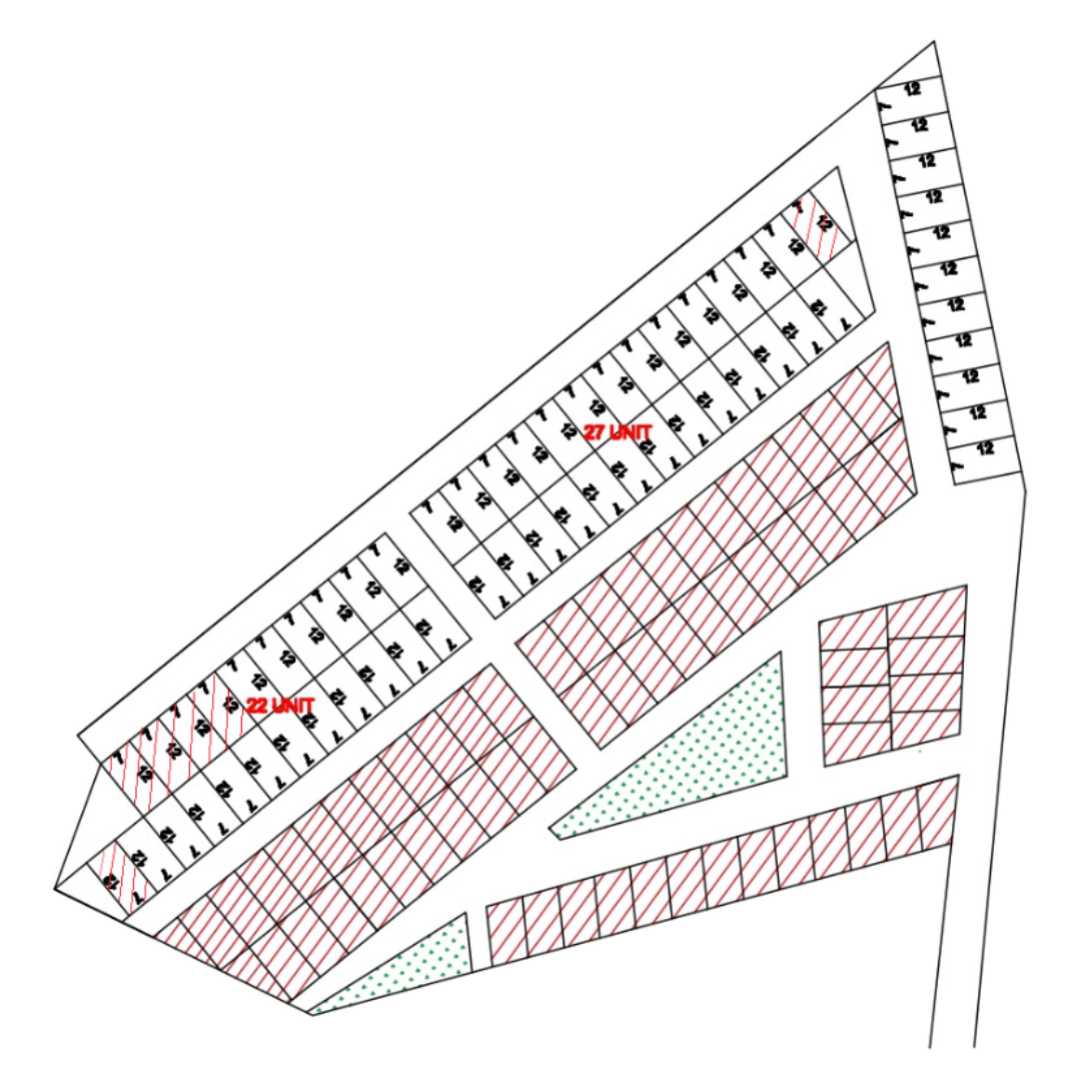 Site Plan Perumahan Alam Hijau 3